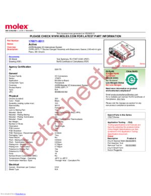 170071-8011 datasheet  