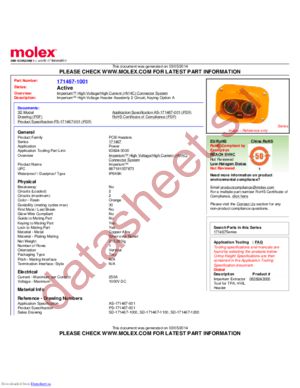 171467-1001 datasheet  