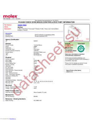 39880-0906 datasheet  