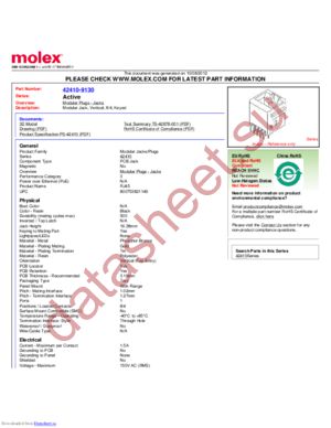 42410-9130 datasheet  