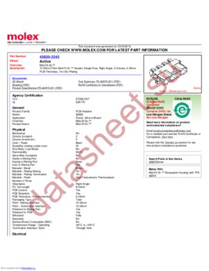 42820-2242 datasheet  