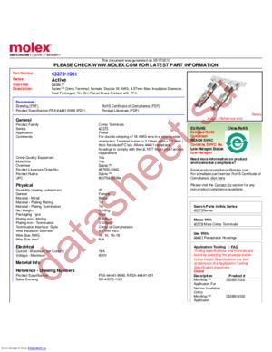 43375-1001 datasheet  