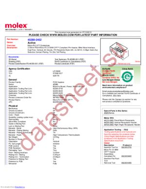 45280-2452 datasheet  