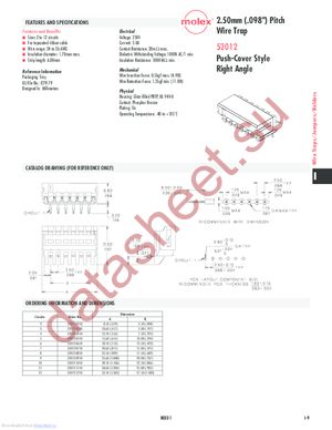 52012-0410 datasheet  