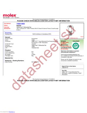 74962-0002 datasheet  