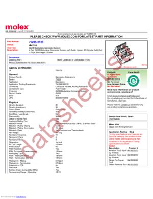 75235-2125 datasheet  