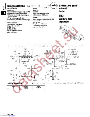 87526-5120 datasheet  