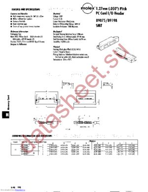 89198-0001 datasheet  