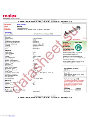 92318-1206 datasheet  