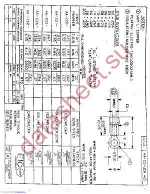 AA-226-14X datasheet  