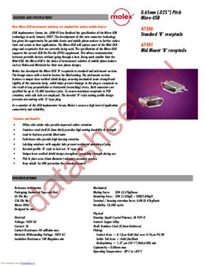 47346 datasheet  