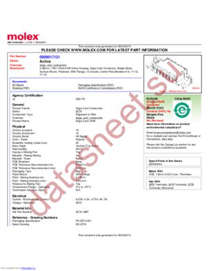 0009017121 datasheet  