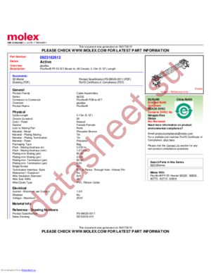 92316-2613 datasheet  