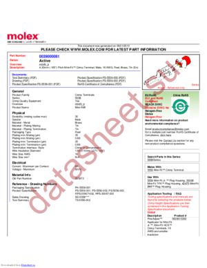 0039000081 datasheet  