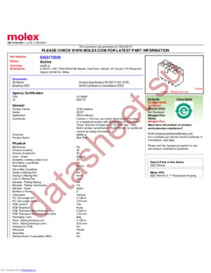 0353172020 datasheet  