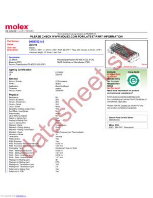 0459702115 datasheet  