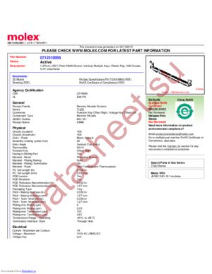 0712510005 datasheet  