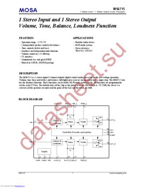 MS6715G datasheet  