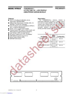 V43658R04VL datasheet  