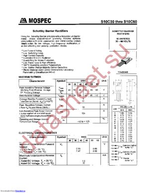 S10C35 datasheet  