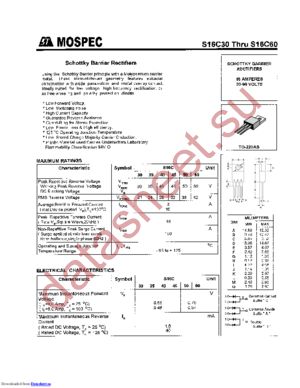 S16C35 datasheet  