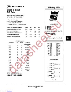 MC10100FN datasheet  