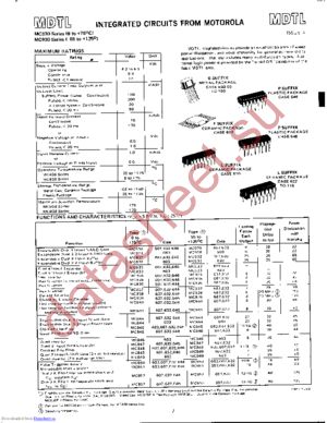 MC1813 datasheet  