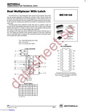 mc10134 datasheet  