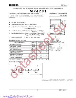 MP4201 datasheet  