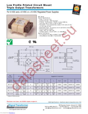 MPL-6-12 datasheet  