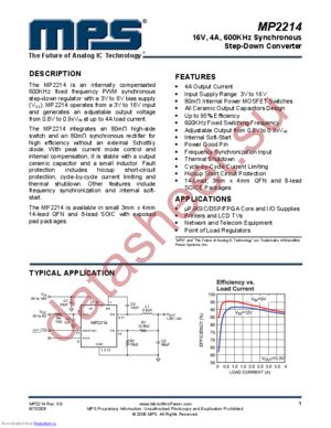 MP2214 datasheet  