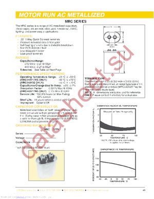 MRC440V10 datasheet  