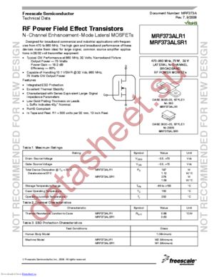 MRF373ALR1_08 datasheet  