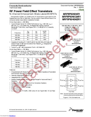 MRF8P9040GNR1 datasheet  