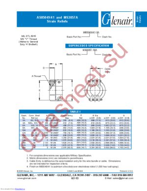 MS30574A datasheet  