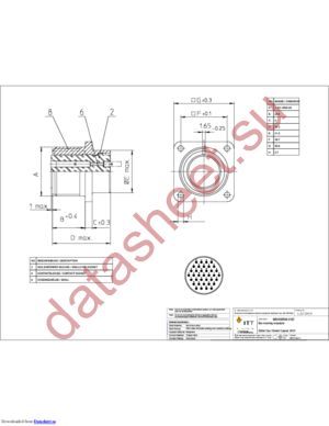 MS3102R28-21SZ datasheet  