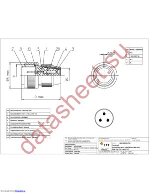 MS3106R22-2PW datasheet  