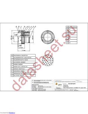 MS3126E18-32PZ datasheet  