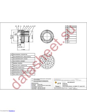 MS3126E24-61PZ datasheet  