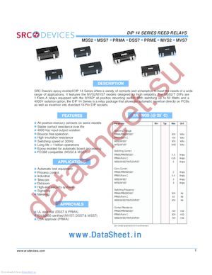 PRMA1A05B datasheet  