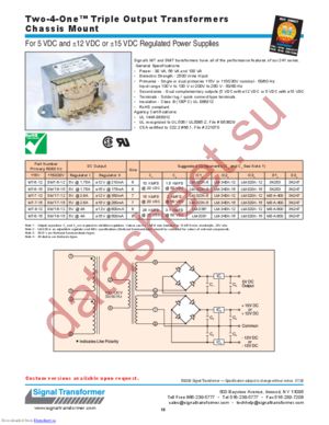 DMT-7-15 datasheet  