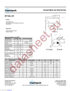 MT108J-UR datasheet  