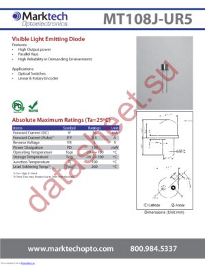 mt108j datasheet  