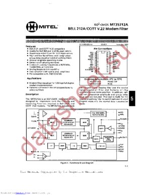 MT35212A datasheet  