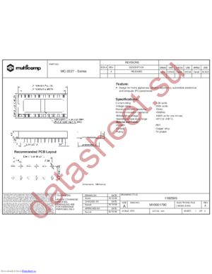 MC-2227-32-06-F1 datasheet  