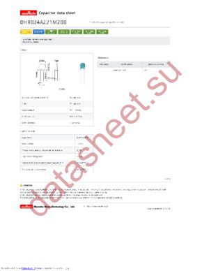 DHRB34A221M2BB datasheet  