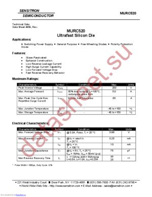 MURC520 datasheet  