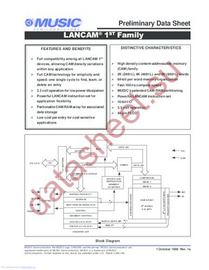 MU9C2481L datasheet  