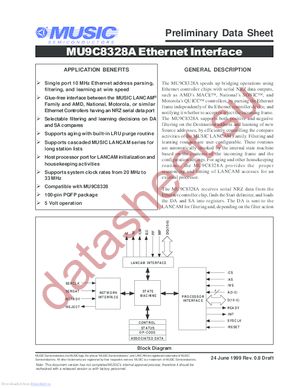 MU9C8328A datasheet  