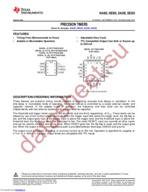 NE555P-TI datasheet  